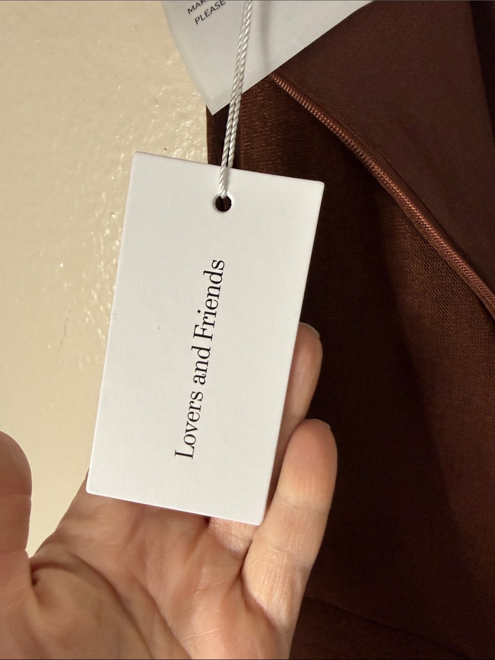 Lovers and Friends Ellie Maxi Dress in Brown - Picture 8 of 8